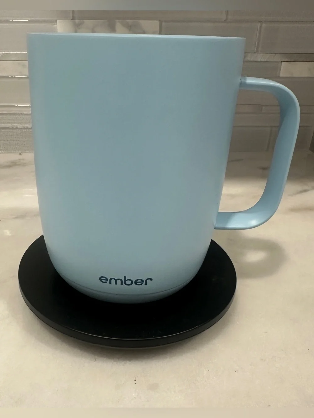 Ember 14oz MUG Temp. Control - Powder Blue - OPEN BOX - USED